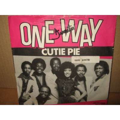 ONE WAY cutie pie / give me one more chance中古レコード7' (SP ...