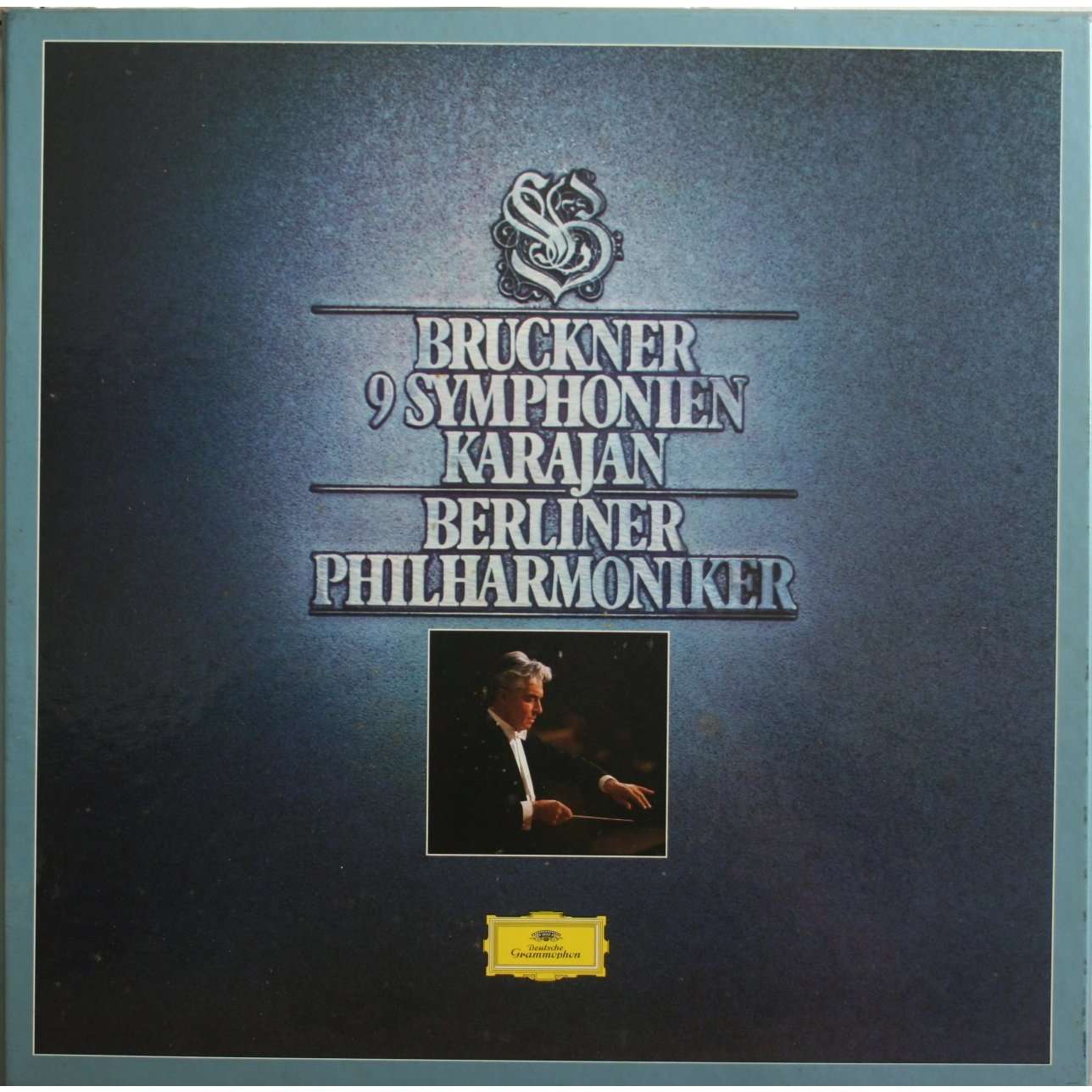 Bruckner 9 Symphonies 11 Lp-box By Karajan Herbert Von, 3000 Gr With ...