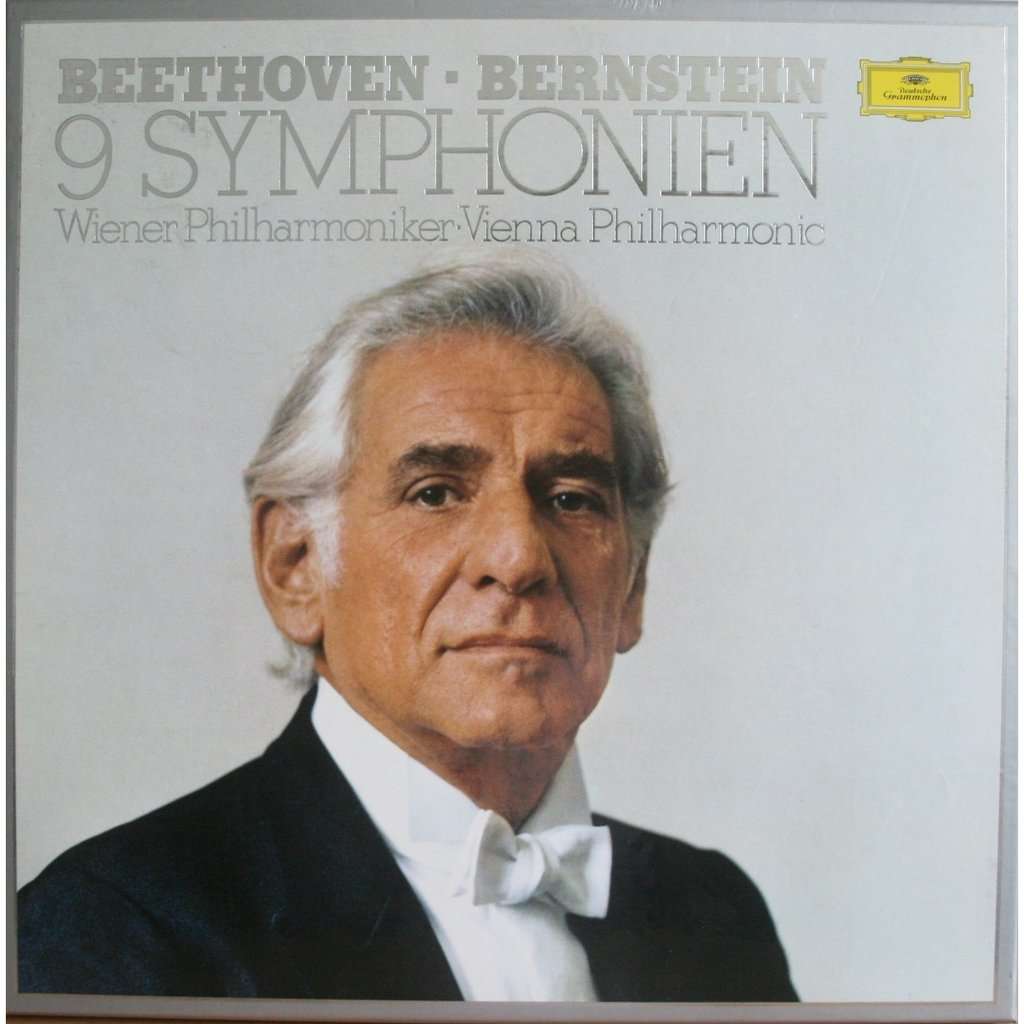 Beethoven 9 Symphonies Vienna By Leonard Bernstein, LP X 8 With ...