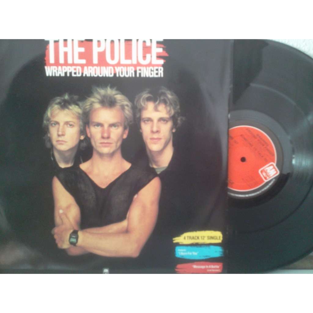 wrapped around your finger by POLICE, 12inch with fiphi