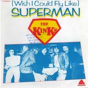 close kinks the wish i could fly like superman low budget 7inch sp