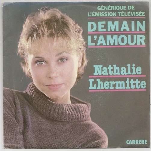 <b>nathalie lhermitte</b> Demain l&#39;amour/Eva (instrumental) - 114849751