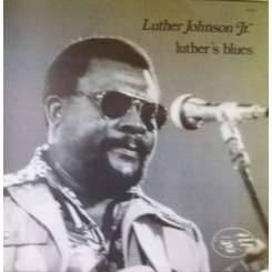 luther's blues by LUTHER JOHNSON JR, LP with monteau