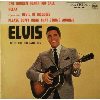 for sale one broken heart. Elvis PRESLEY amp; the JORDANAIRES EP One broken heart for sale/63 MINT TRES