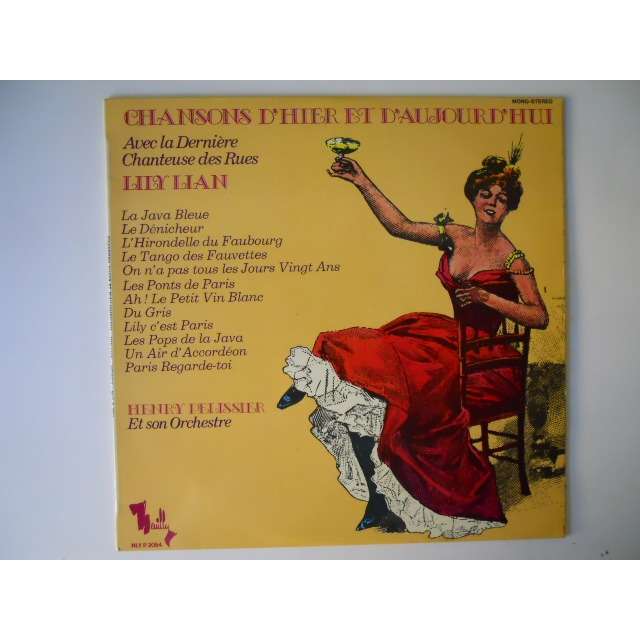 LILY LIAN chansons d'hier et d'aujourd'hui, 33T en vente sur