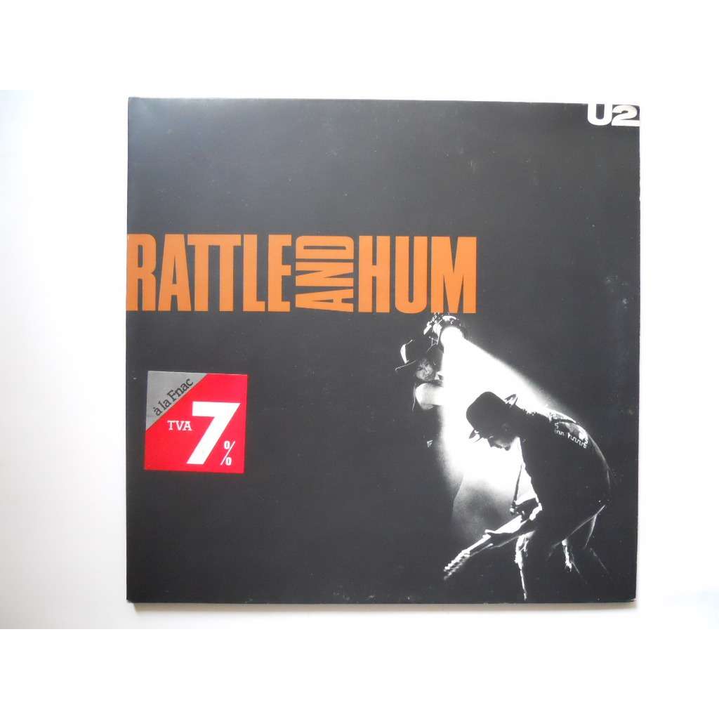 Rattle and Hum de U2, Double 33T Gatefold chez platine