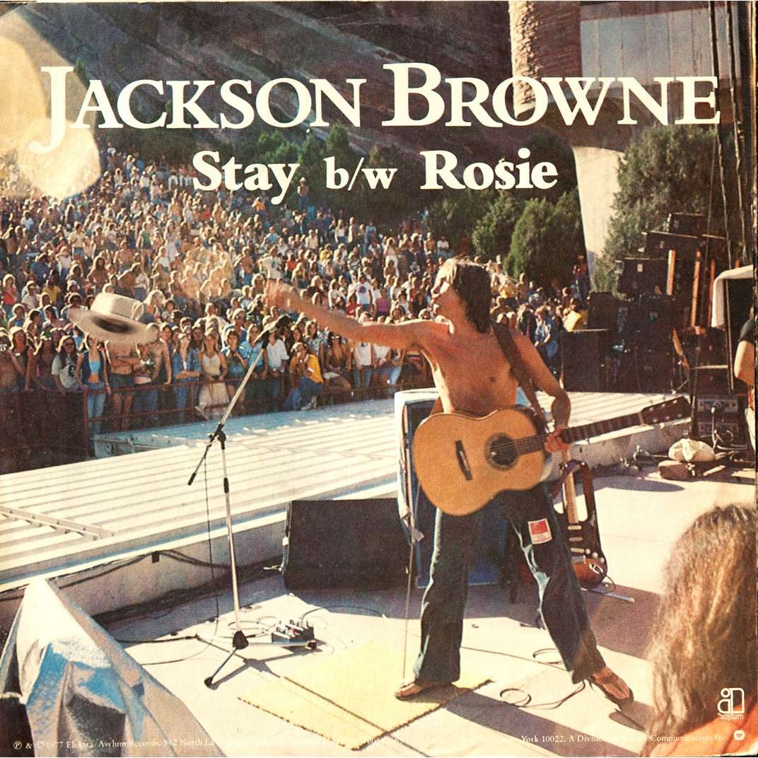 Stay / rosie germany by Jackson Browne, SP with rabbitrecords Ref