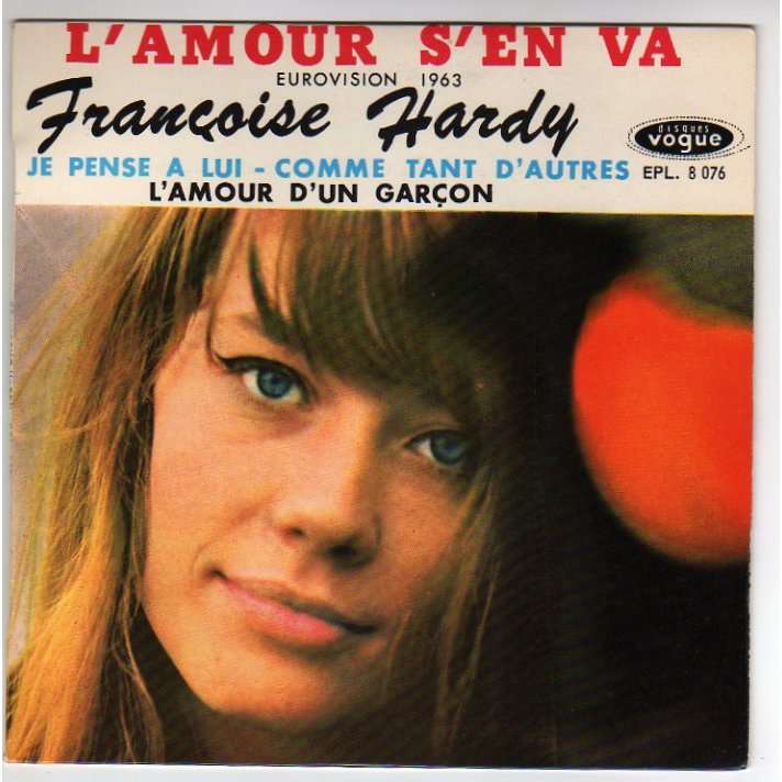 HARDY FRAN,OISE L'AMOUR S'EN VA + 3 - CENTREUR -