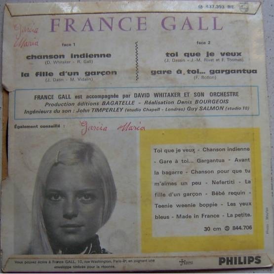 rencontre france gall claude francois