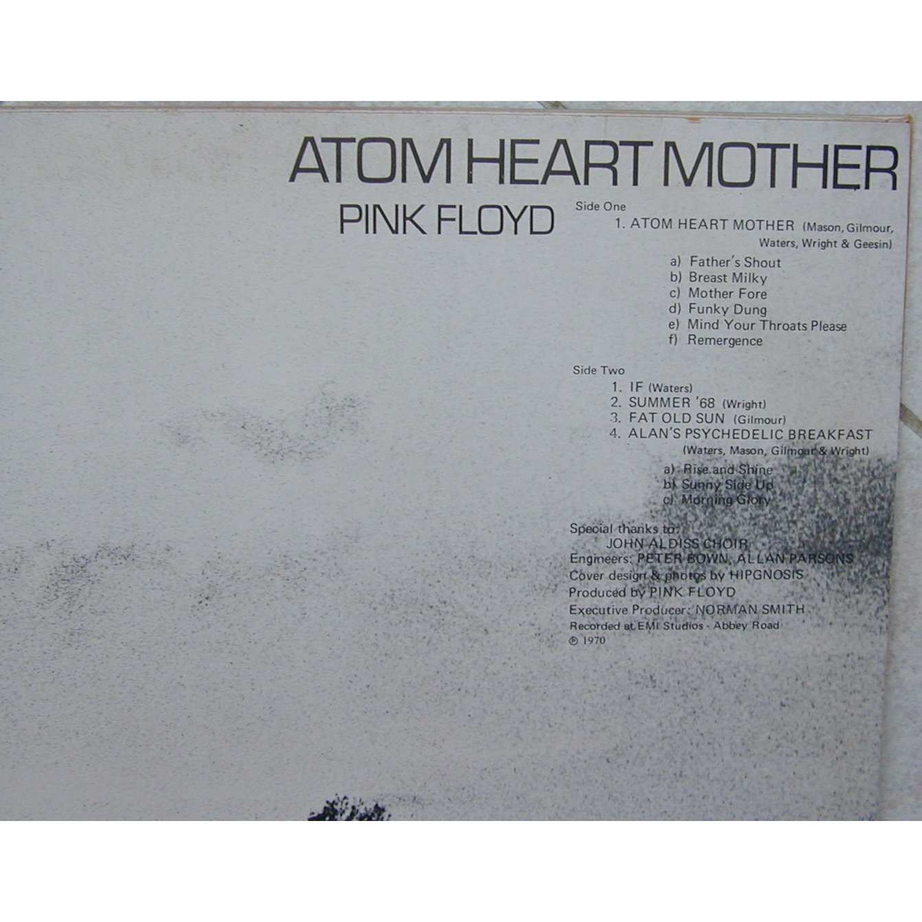 atom heart mother chords