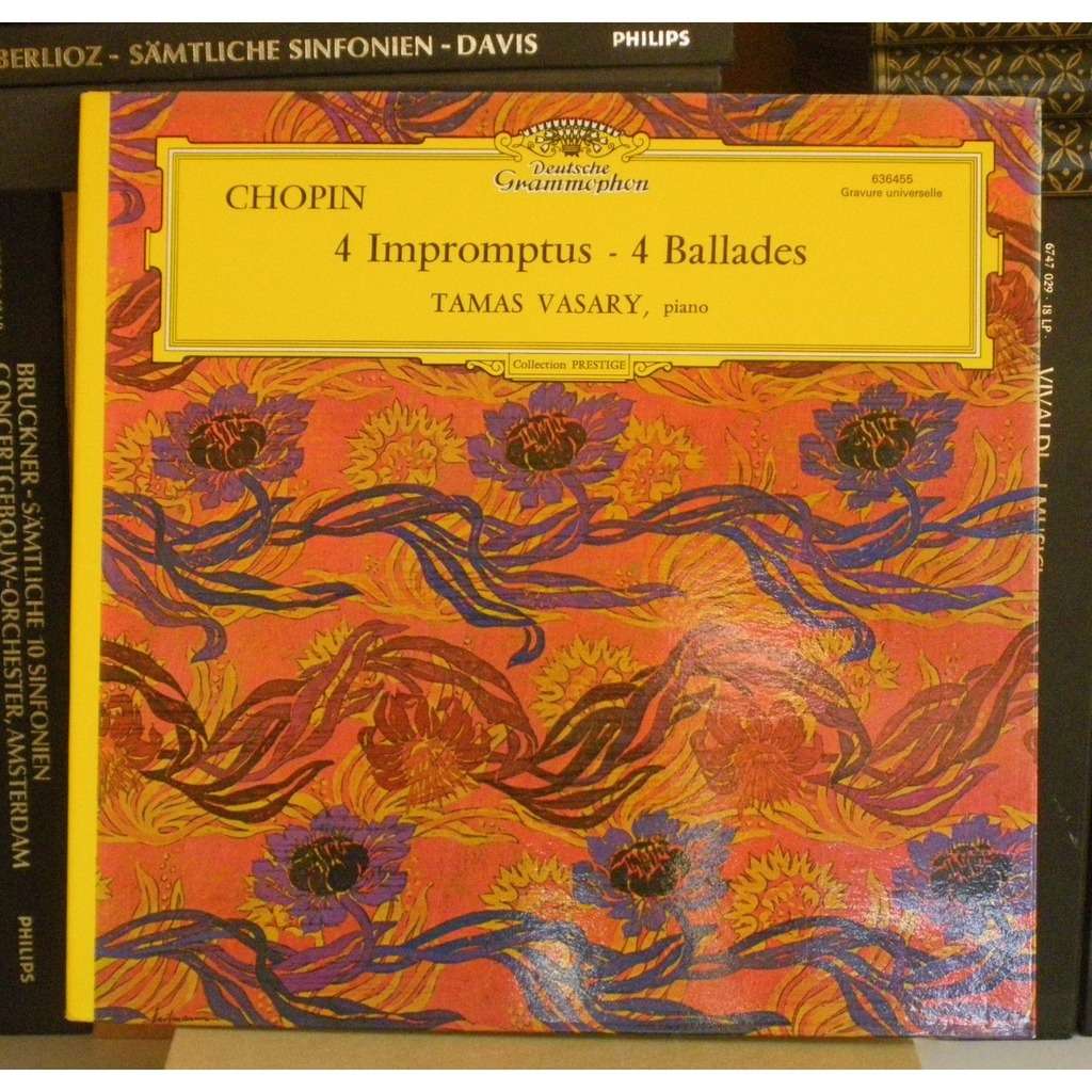 Chopin Impromptus Ballades Tamas Vasary By Chopin Ballades