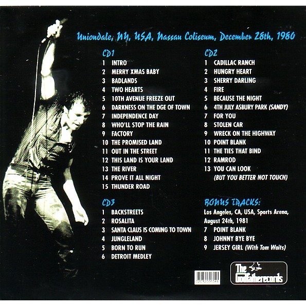 Merry xmas baby by Bruce Springsteen, CD x 3 with avefenixrecords Ref