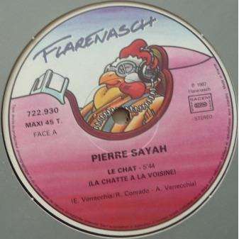 Le chat ( la chate a la voisine) de Pierre Sayah, Maxi 45T chez