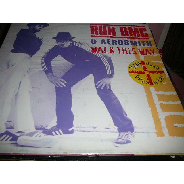 Walk this way de Run Dmc & Aerosmith, Maxi 45T chez bruno30 - Ref ...