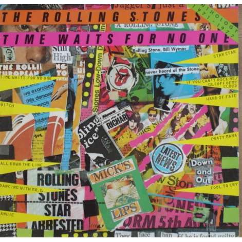 Time waits for no one by Rolling Stones, LP with capricordes - Ref ...