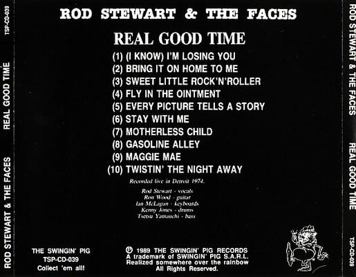 Rod STEWART & The FACES Real Good Time