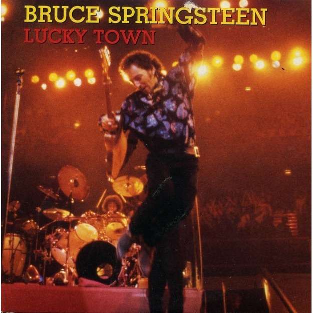 Lucky Town (hors Commerce) By Bruce Springsteen, CDS With Capricordes ...