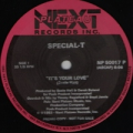 SPECIAL-T - it's your love 