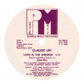 CLAUDE JAY - love is the answer