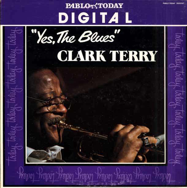 CLARK TERRY - yes, the blues, red vinyl