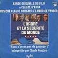 CLAUDE NOUGARO, MAURICE VANDER - l'ordre et la sécurité du monde