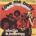 SHEILA B. DEVOTION - love me baby / (instrumental)