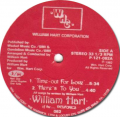 WILLIAM HART - time out for love