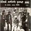 BLACK ARTISTS GROUP  ( BAG ) - in paris, aries 1973