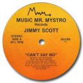 JIMMY SCOTT - can't say no