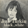 JANE BIRKIN - black...white