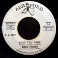 EDDIE PARKER - love you baby / love you baby (instrumental) (original)