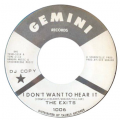 EXITS - i don't want to hear it / i don't want to hear it (instrumental)