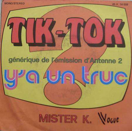 MISTER K - y'a un truc soundtrack (tik-tok / ma fleur d'amour)