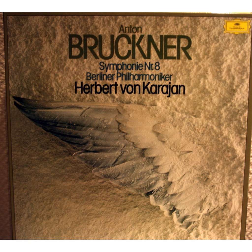 Bruckner Symphonie 8 By Herbert Von Karajan, LP Box Set With ...