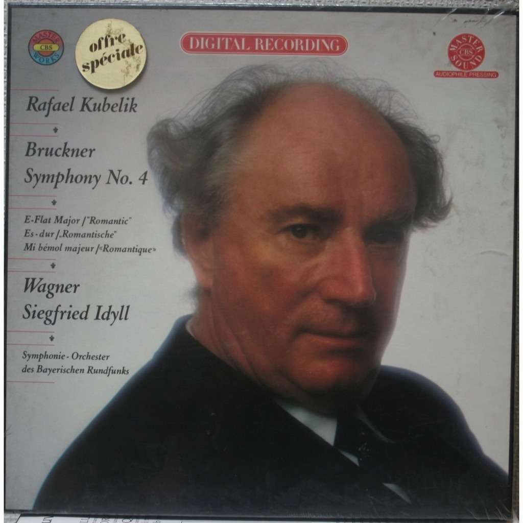 Bruckner: symphony no.4 by Rafael Kubelik, LP x 2 with chapoultepek69 ...