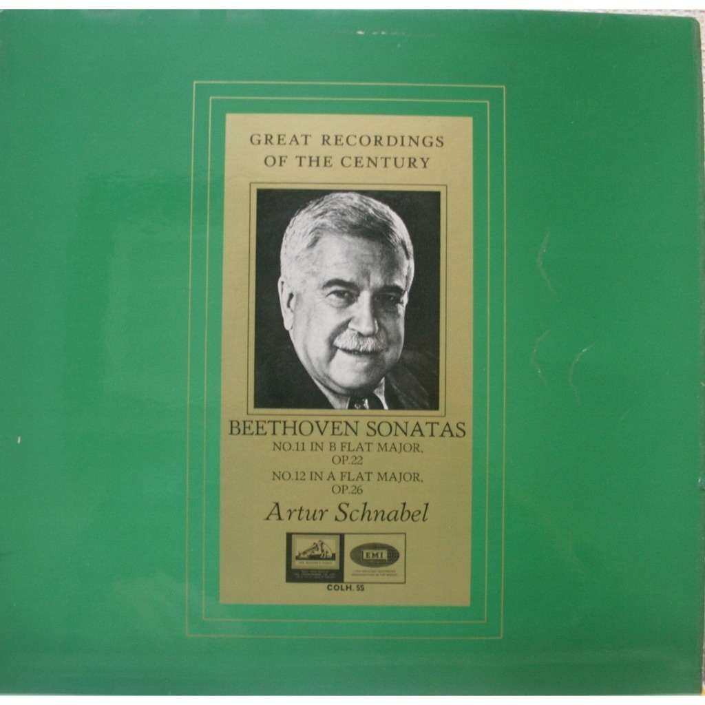 Beethoven sonatas 11-12 by Artur Schnabel, LP with chapoultepek69 - Ref ...