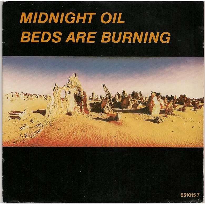 Beds are burning / gunbarrel highway by Midnight Oil, 7inch (SP) x 2