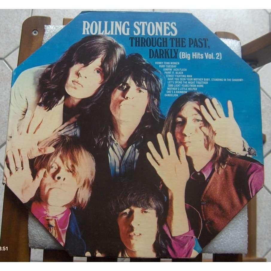 Through The Past Darkly De Rolling Stones, 33T Gatefold Chez Damino ...