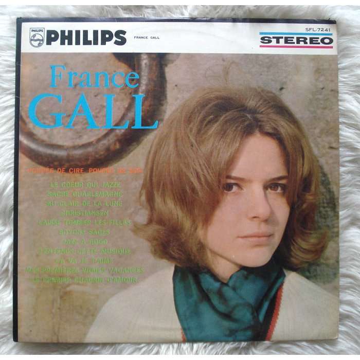 France GAll ( Original 1st Japan LP w/ Lyrics insert ) by FRANCE GALL ...