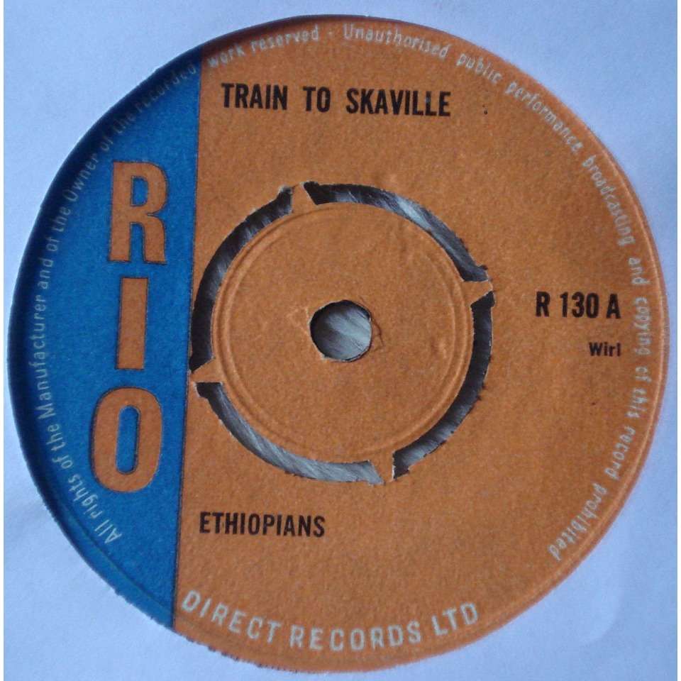 Train to skaville / you are the girl by The Ethiopians, SP with  GEMINICRICKET - Ref:115311245