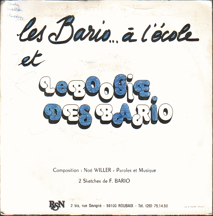 LES BARIO A l'école / Le Boogie des Bario