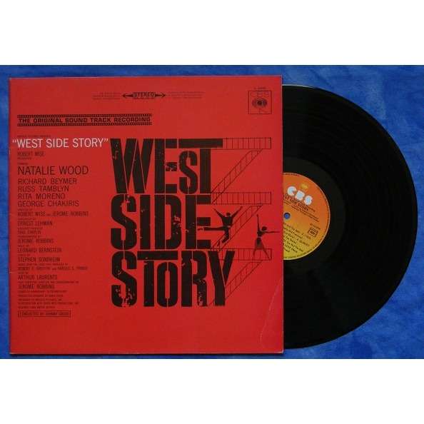 West Side Story Original Soundtrack By Leonard Bernstein LP With Grey Ref