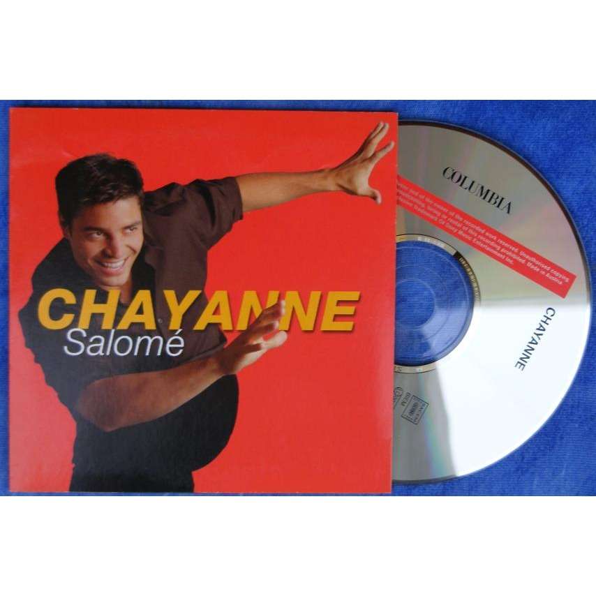 Salome ( club mix radio edit ) / guajira ( single radio edit ) de Chayanne, CD single con grey91 Ref:114658949
