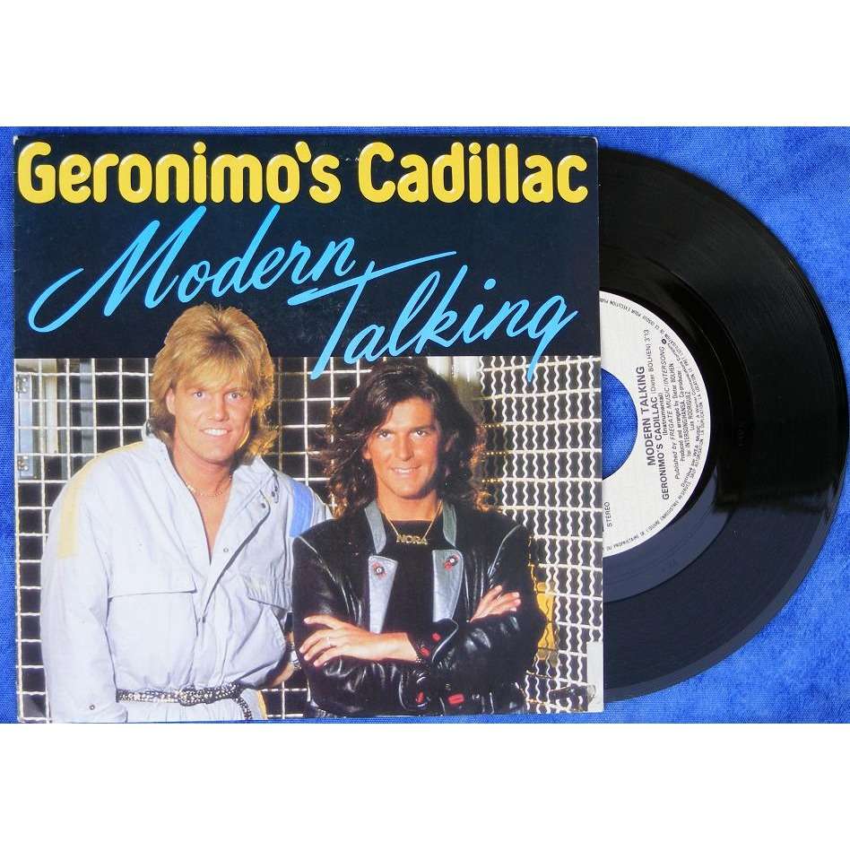 Geronimo's cadillac & instrumental by Modern Talking, SP with grey91 ...