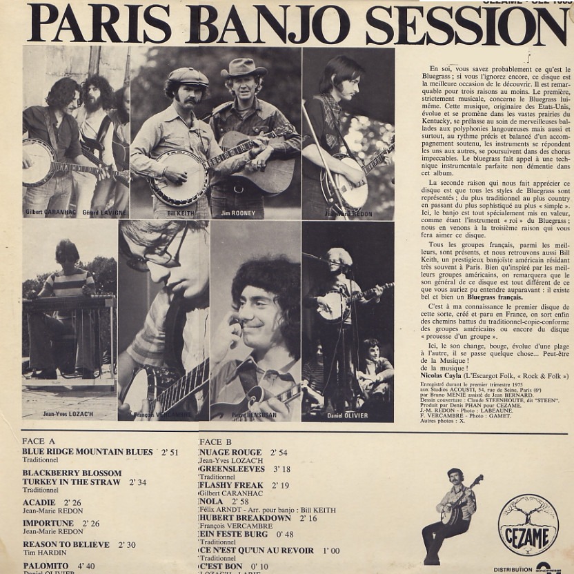 Banjo paris session 1 by Various, LP with grigo - Ref:114774947