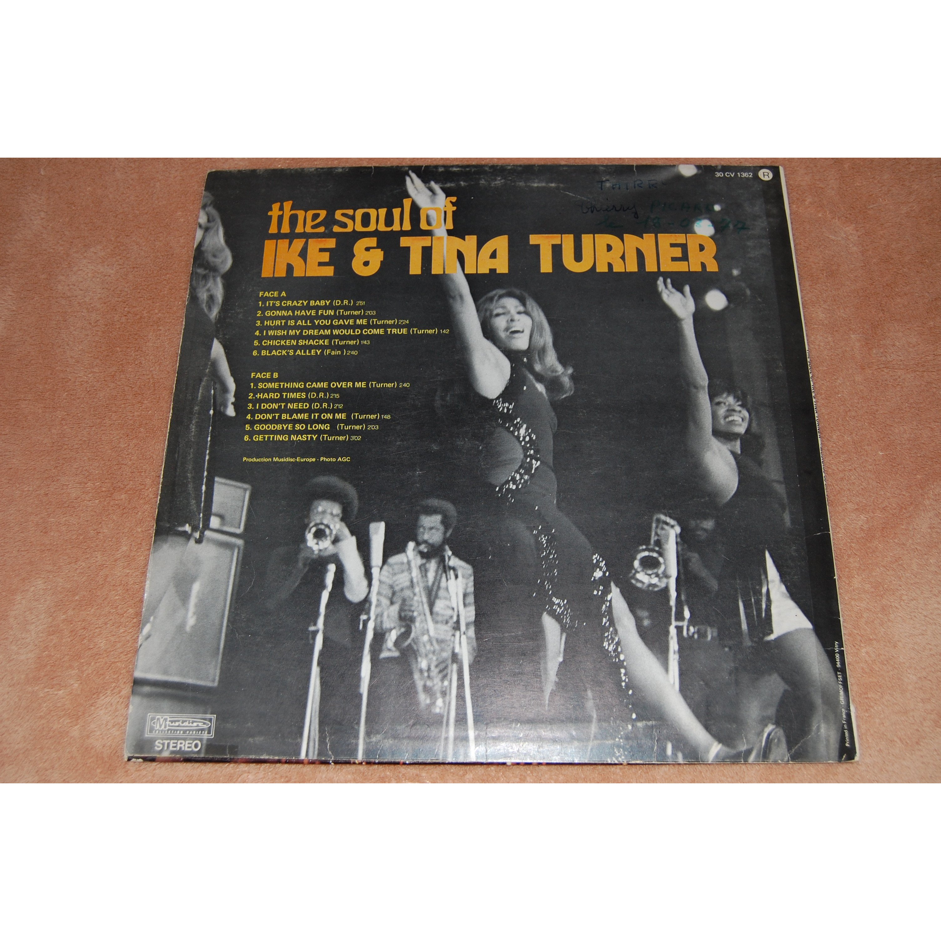 IKE & TINA TURNER the soul of ike & tina turner, LP for sale on