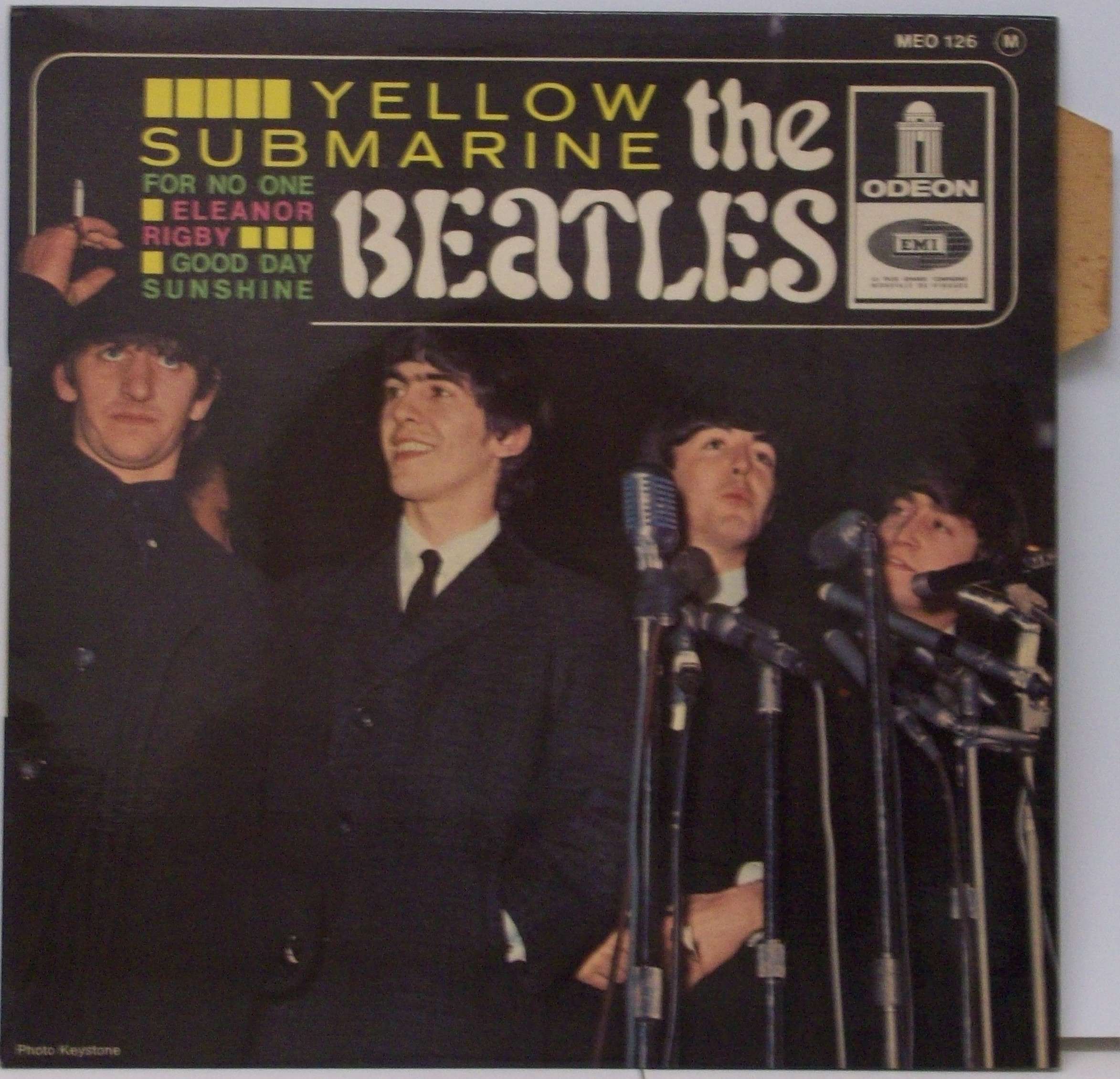 45 tours beatles yellow submarine