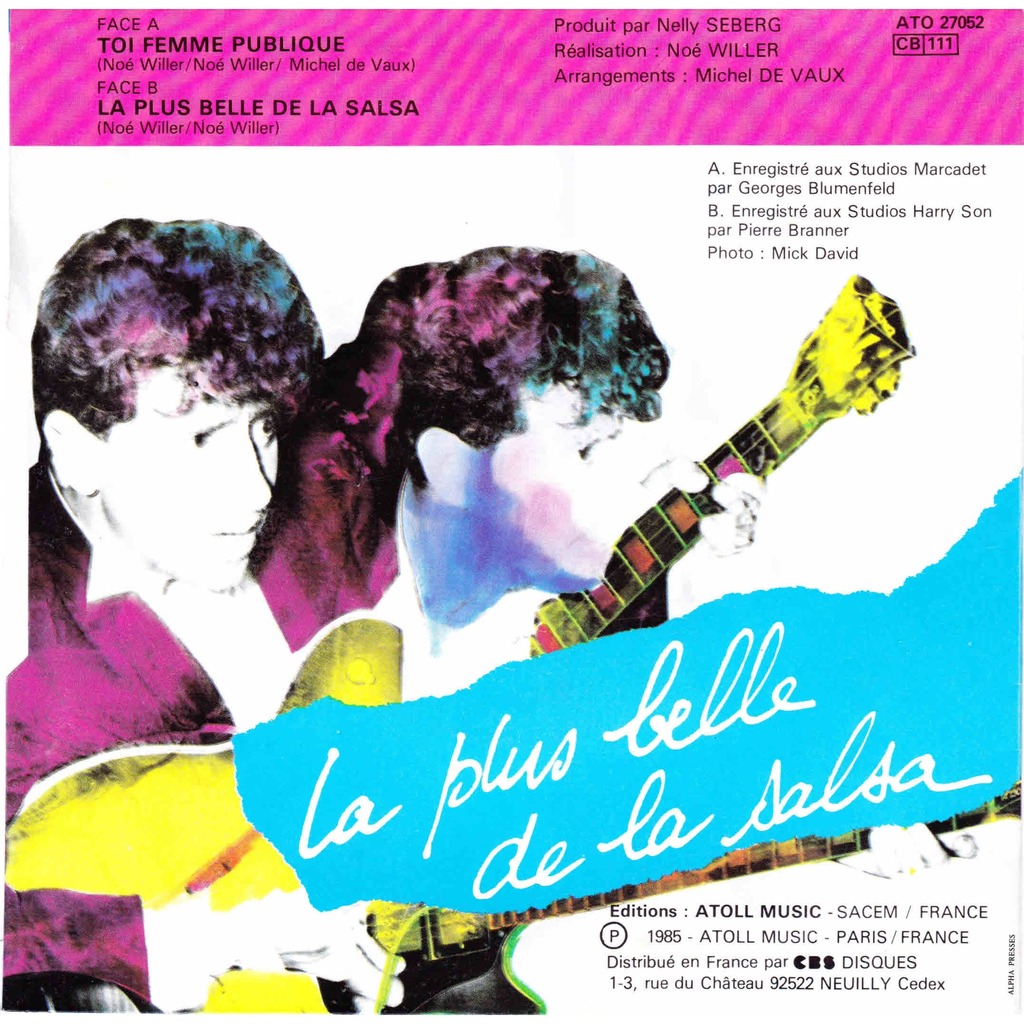 Toi femme publique - la plus belle de la salsa by Noé Willer, SP with jlrem  - Ref:115028438