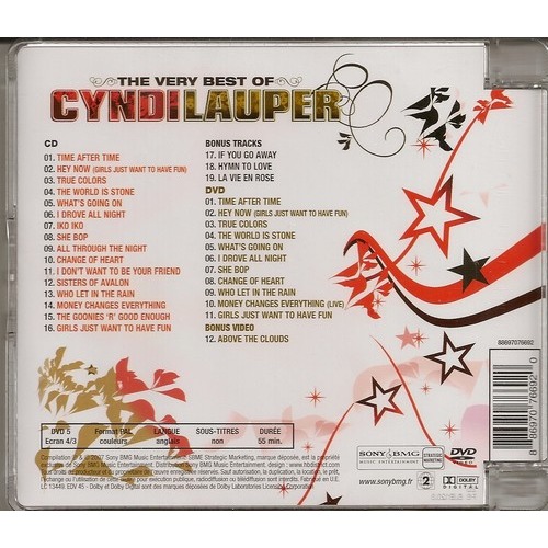 The Very Best Of Cyndi Lauper Cd2枚 売り手： Kroun2 Id114422020 