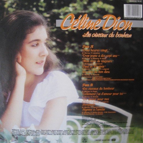 Les oiseaux du bonheur by Celine Dion, LP with kroun2 - Ref:114859490
